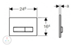 Клавиша смыва для инсталляции Geberit Sigma 50 115.788.21.5