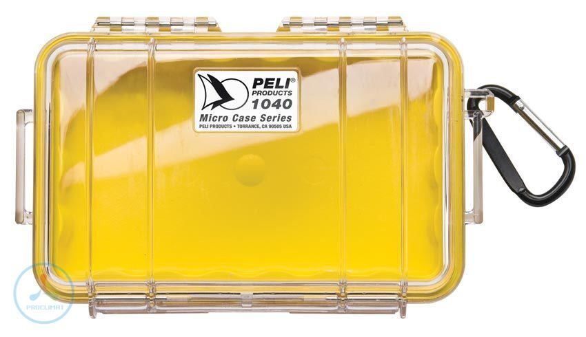 Peli 1040 желтая вставка, прозрачный