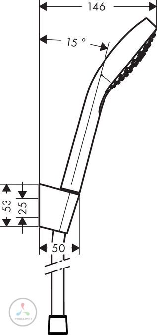 Душевой набор Hansgrohe Croma Select S 26411400