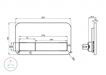 Смывная клавиша Villeroy & Boch ViConnect E200 92249061