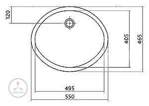 Раковина IFO Orsa RP411155000