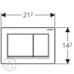 Клавиша смыва Geberit Omega30 115.080.KL.1