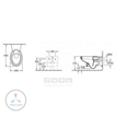 Сиденье для унитаза ceramic plus Villeroy & Boch Amadea 881061R1