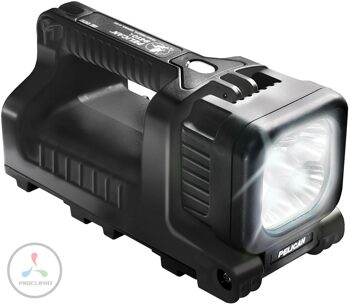 Большой аккумуляторный фонарь Pelican, черный 9410L,LED,LI-ION,GEN 2,110v,BLK