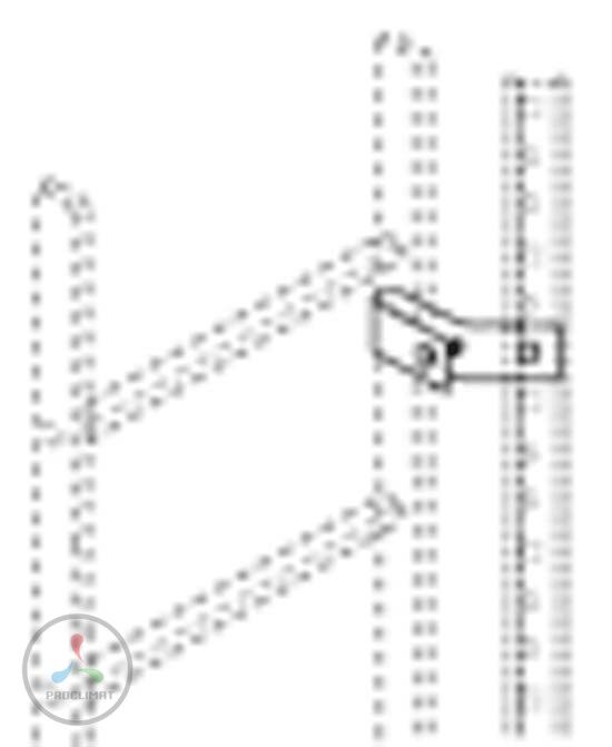 Крепление направляющих для стойки лестницы — 47546