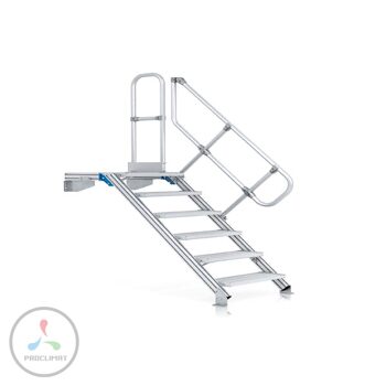Ступени с платформой и перилами, 19 ступеней Z600 40155398