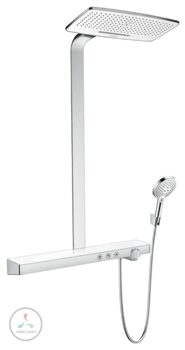 Душевая система Hansgrohe Rainmaker Select 420 2jet Showerpipe 27168400