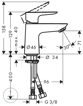 Смеситель для раковины Hansgrohe Talis E 71702000