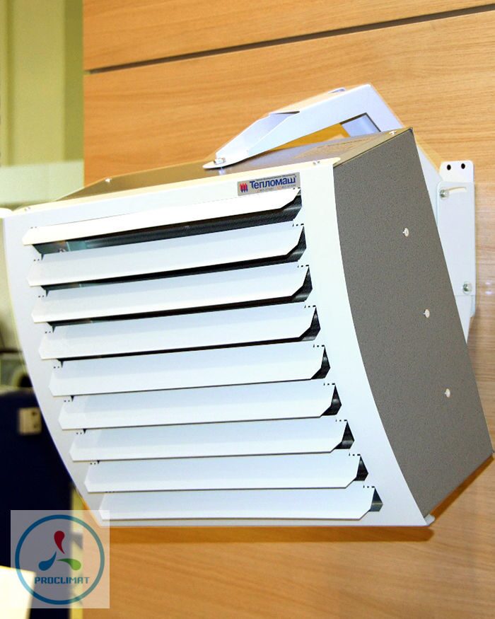 Водяной тепловентилятор КЭВ-40Т3,5W3