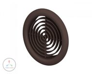 Решетка VENTS МВ 51/2 бВc, цвет коричневый (уп. 2шт)
