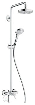 Душевая стойка Hansgrohe Croma Select S 180 2jet 27255400 с однорычажным смесителем